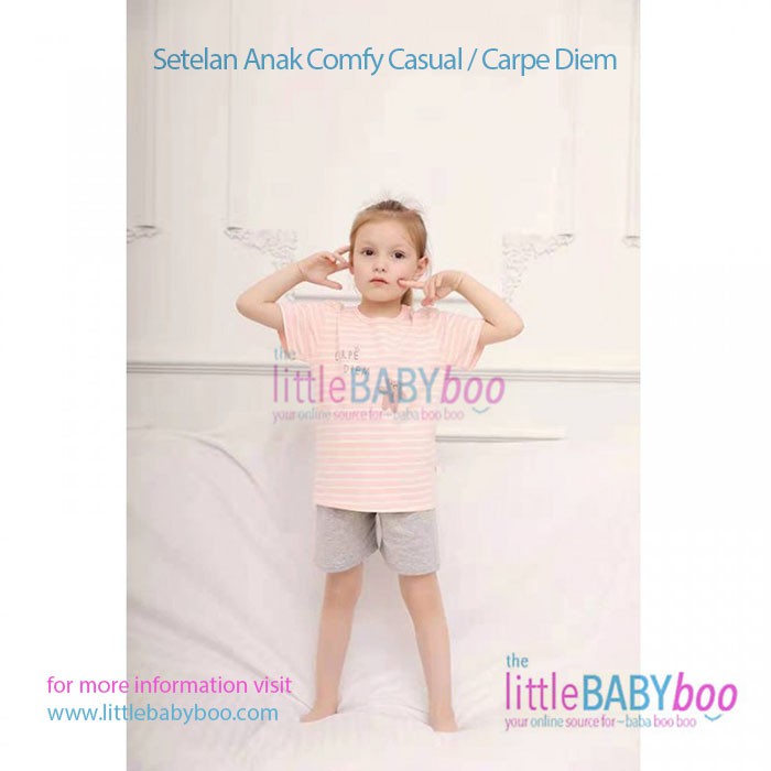 Setelan Anak Comfy Casual / Carpe Diem