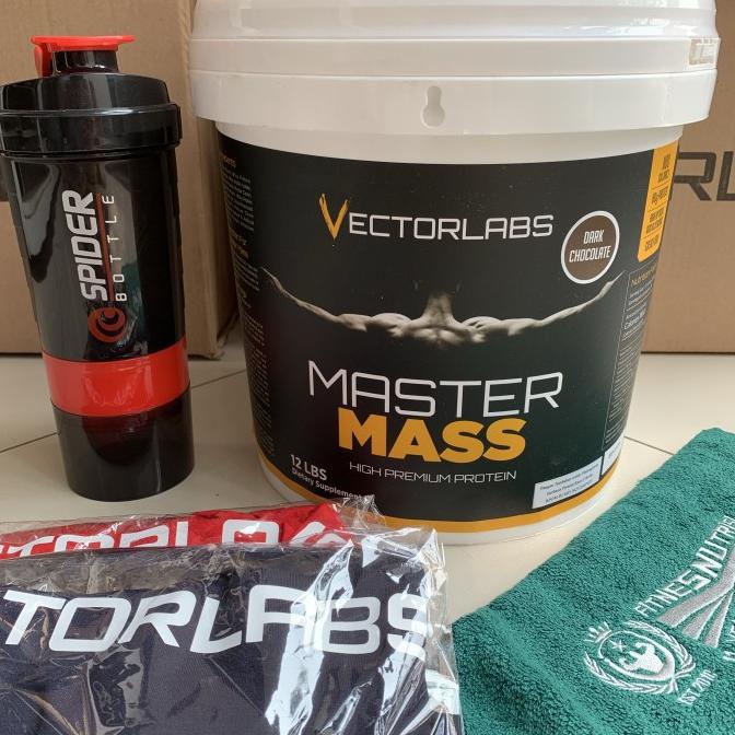 Vectorlabs Master Mass 12Lbs Gainer Susu Penambah Berat Otot Muscle Ev