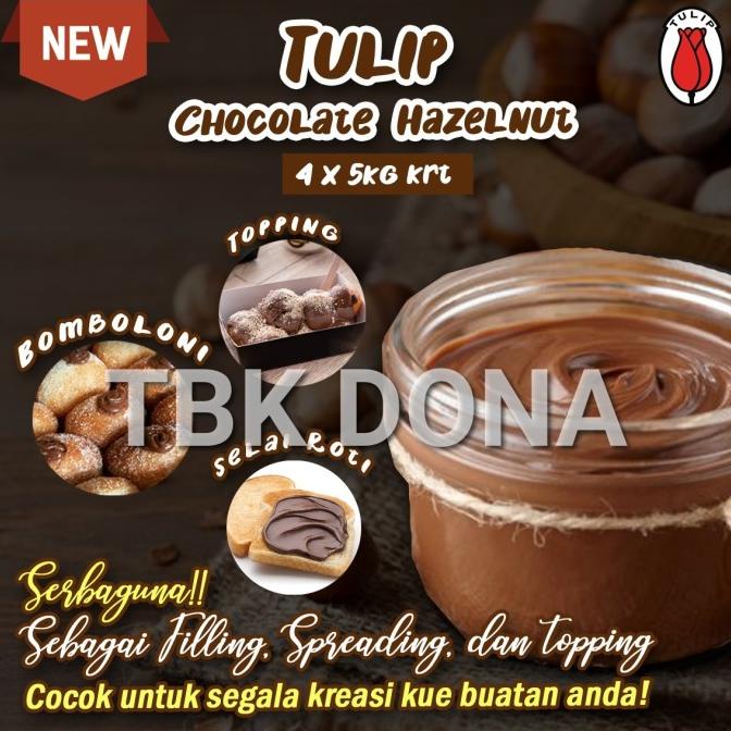 

Big Sale TULIP FILLING CHOCOLATE PASTA RE-PACK 250 GR MURAH / SELAI TULIP Big Sale