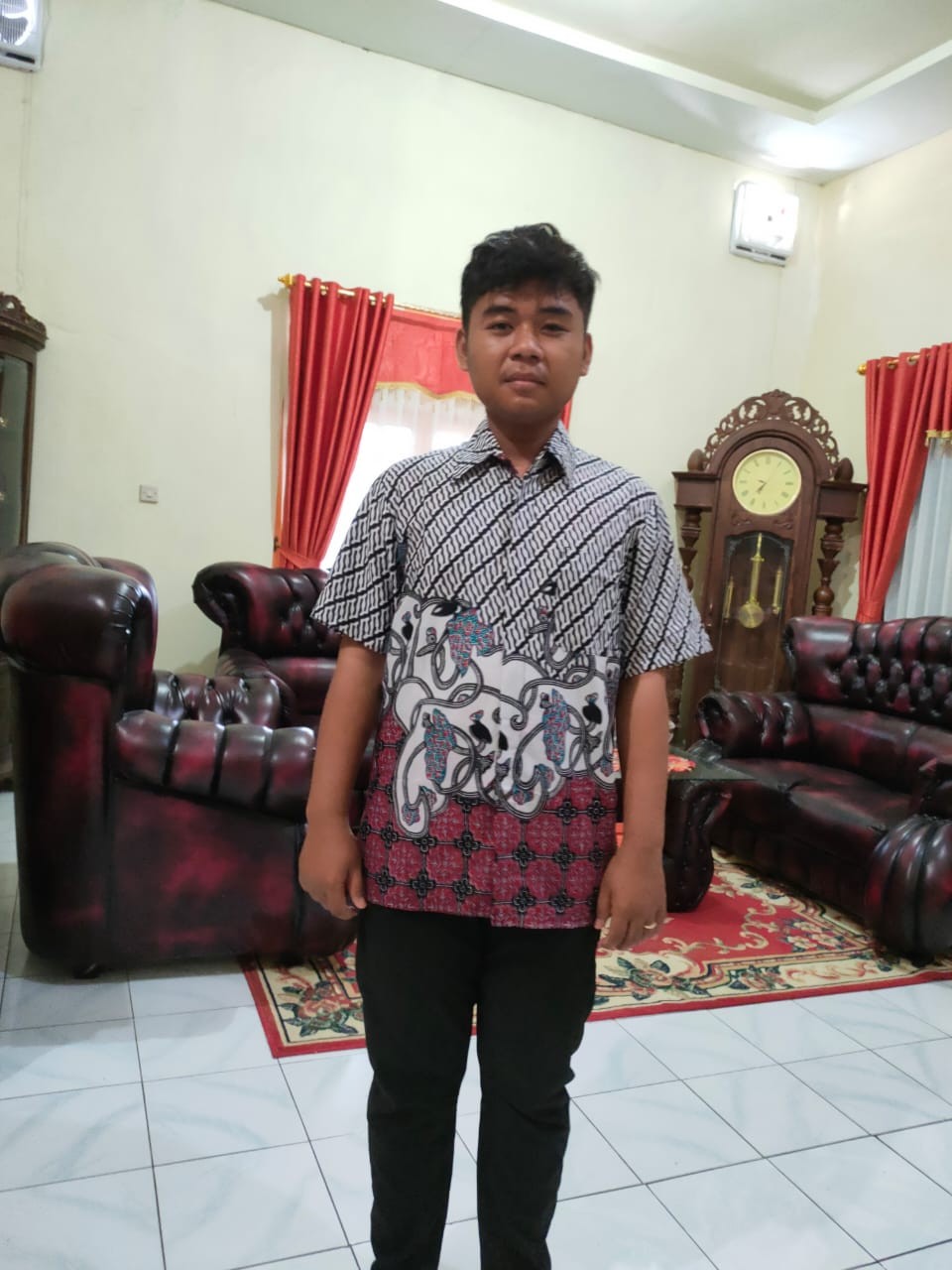 [ Bisa Cod ] Kemeja Batik Lengan Pendek Baju Batik By Batikid Pekalongan Vol 003