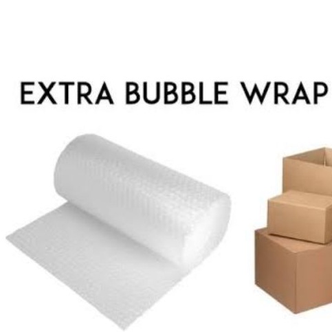 

TAMBAHAN KARDUS DAN BUBBLE UNTUK PACKING