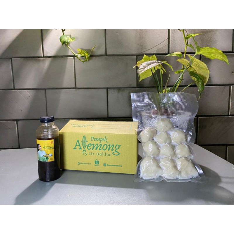 

Pempek Alemong By Iis Dahlia Asli Ikan Tenggiri Paket Telur Kecil