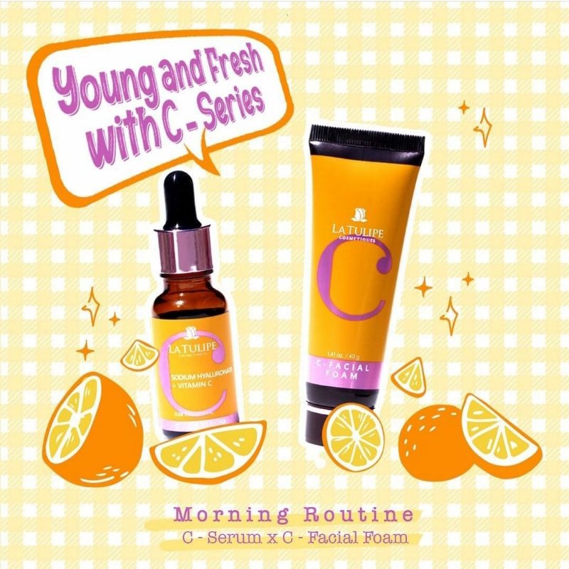 LA TULIPE C SERUM / Latulip Serum Wajah Vitamin C