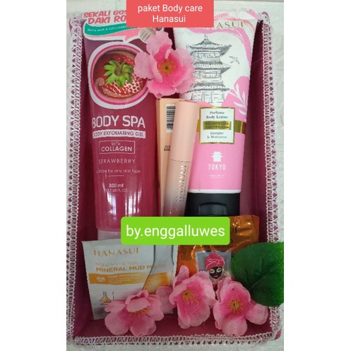PAKET HAMPERS/PAKET KADO HANASUI BODY CARE