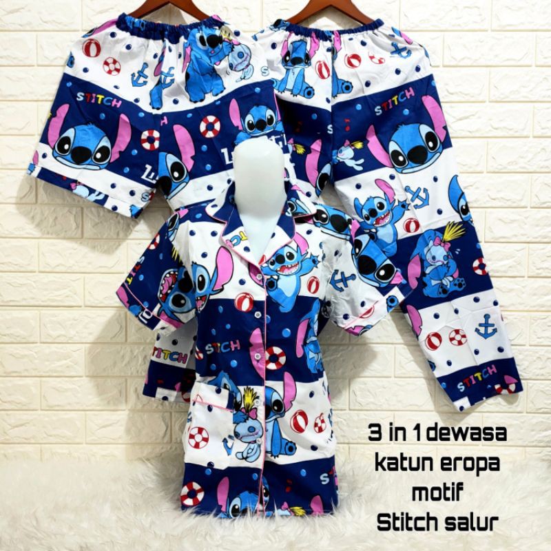 PIYAMA  (3 in 1 L)  / motif berkarakter