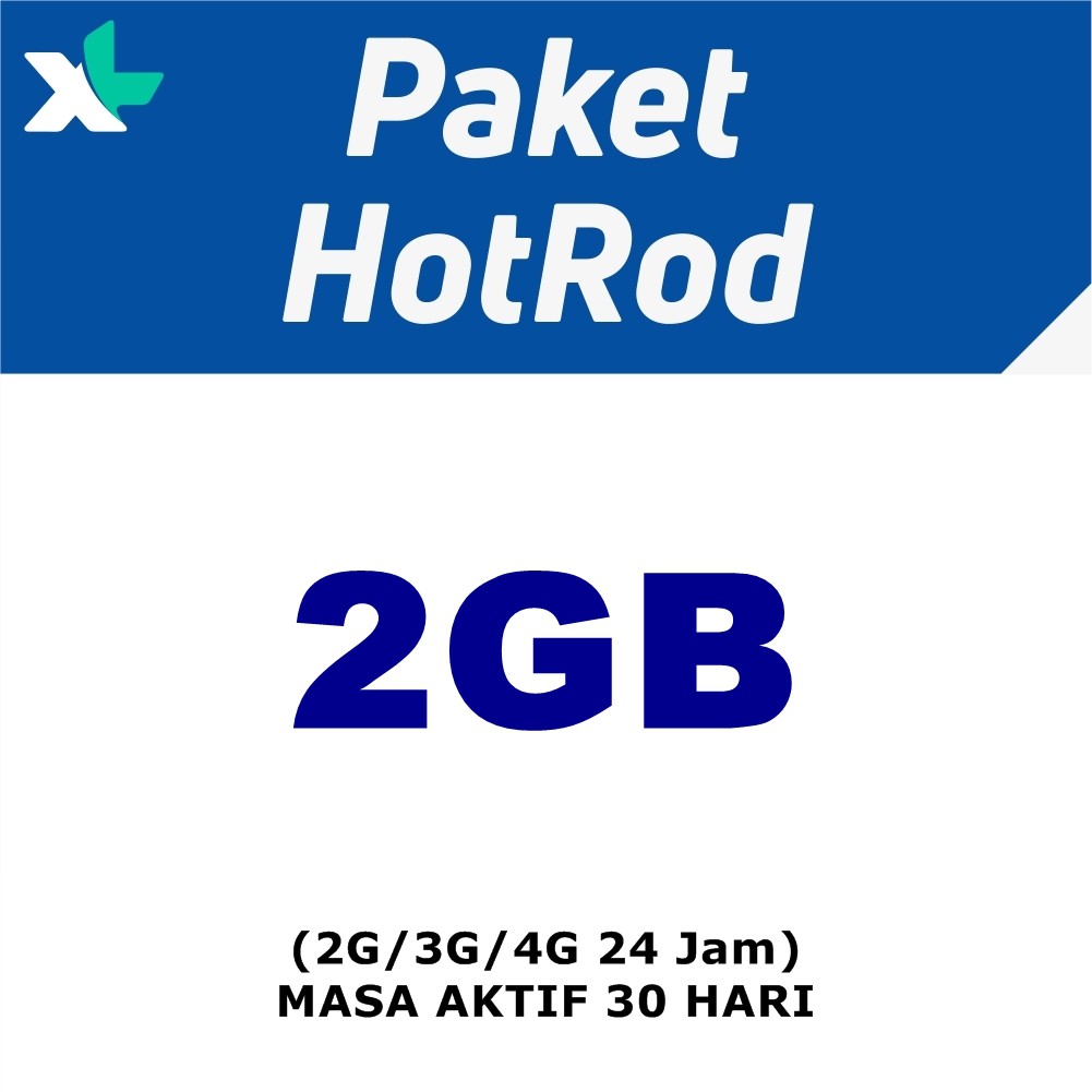 XL Hotrod 1.5GB 30 hari