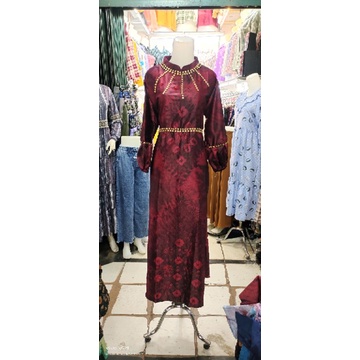 Gamis Jumputan Palembang