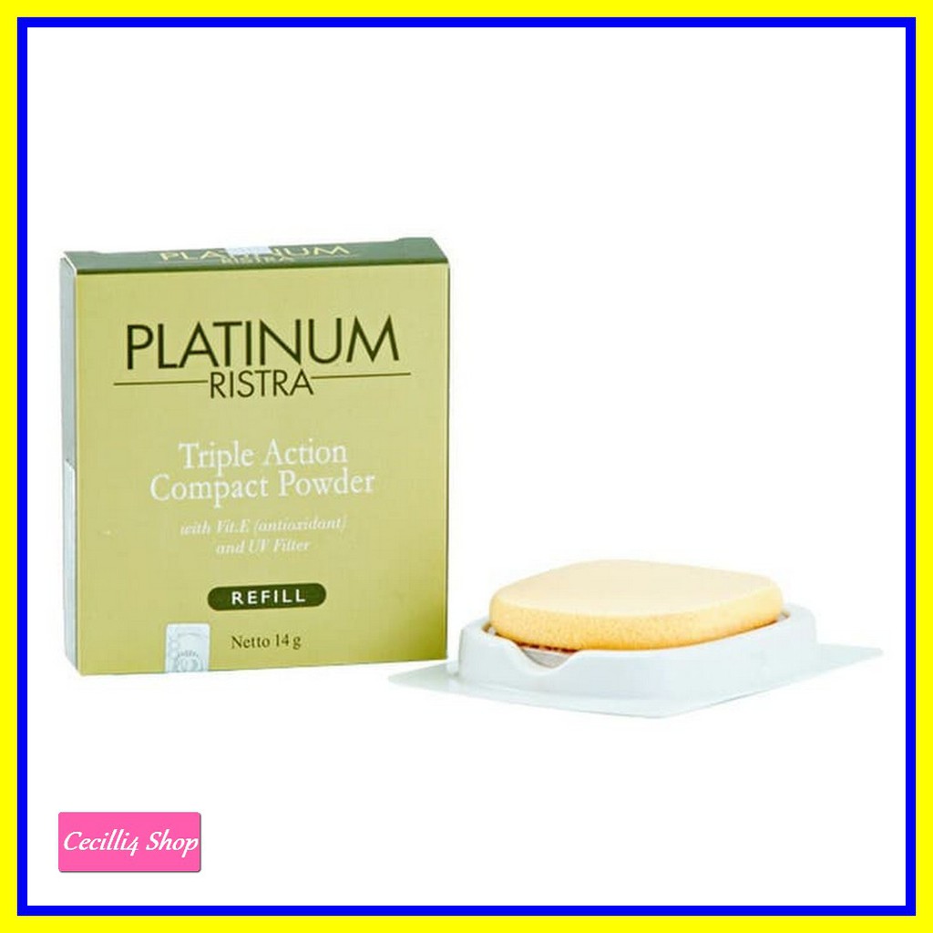 [HOT SALE] Ristra Refill Platinum Triple Action Compact