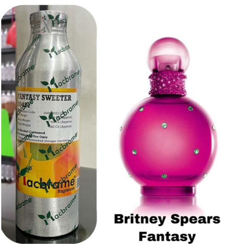 bibit parfum britney spears fantasi original 100mg murni asli