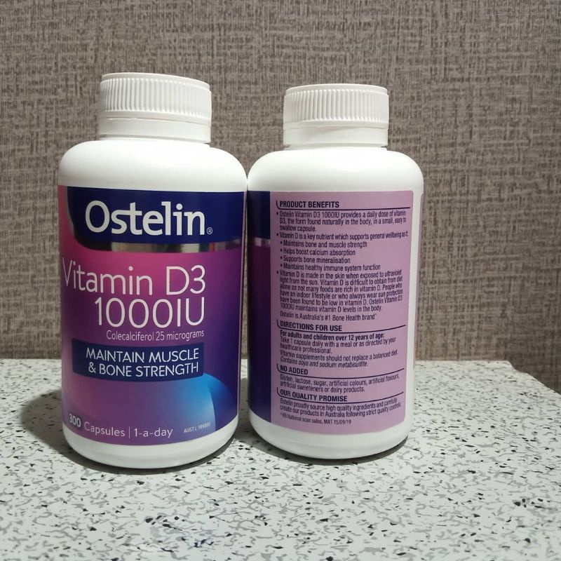 OSTELIN VITAMIN D3 1000IU