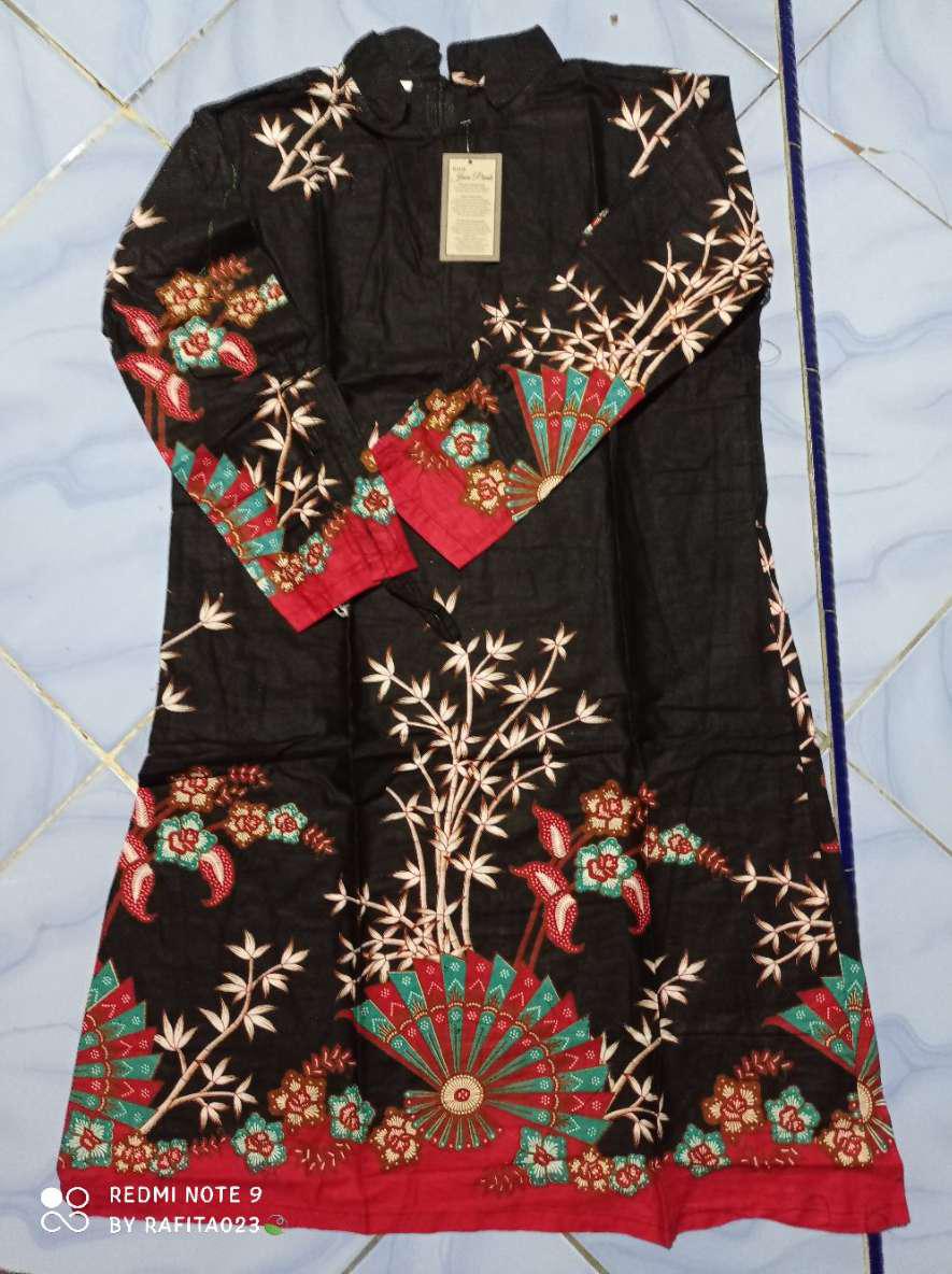 Batik Keluarga - Sania Ruffle Batik Couple Ori Ndoro Jowi Dnt Garansi Termurah Shopee - Kipas