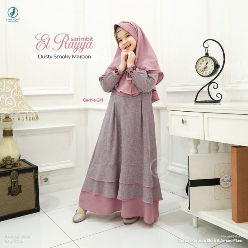 El Rayya Series Gamis Girl by Alwa hijab