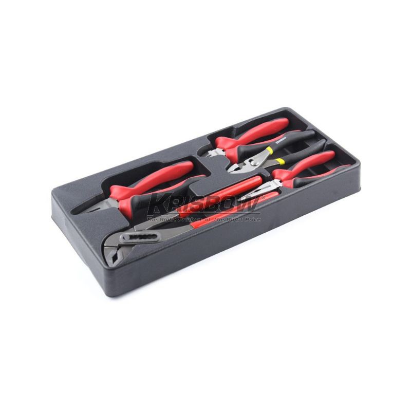 Tang Set KRISBOW PLIER 5PCS W/TRAY LPPST1