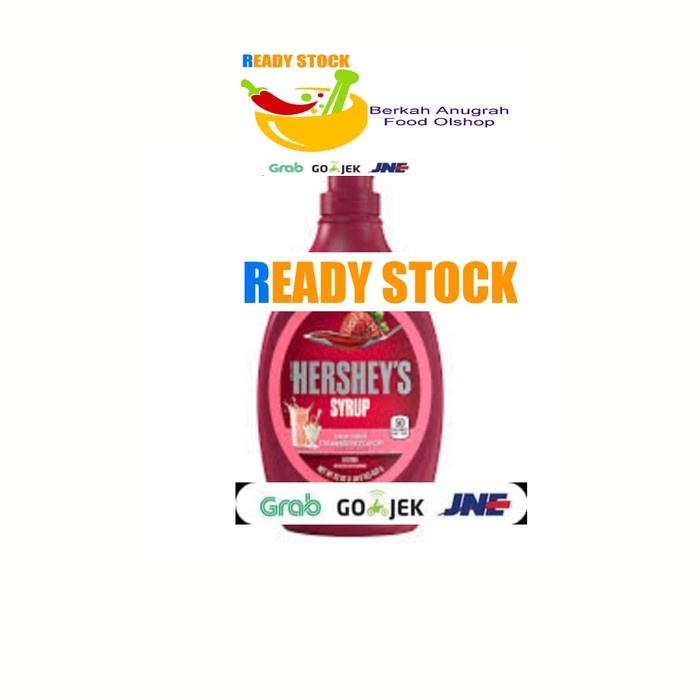 

Hershey Hershey's Hersheys Strawberry Syrup Sauce 623grams