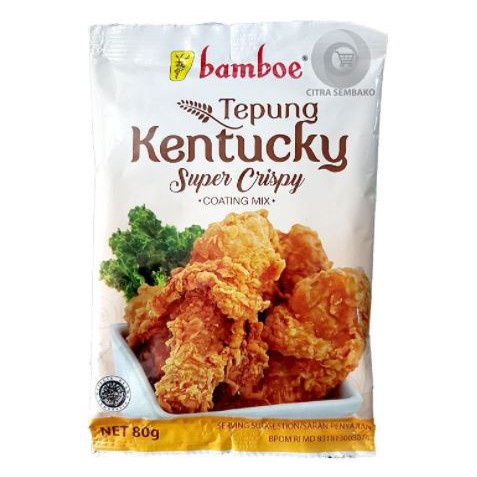 

Bamboe Tepung Kentucky Super Crispy 80 gr