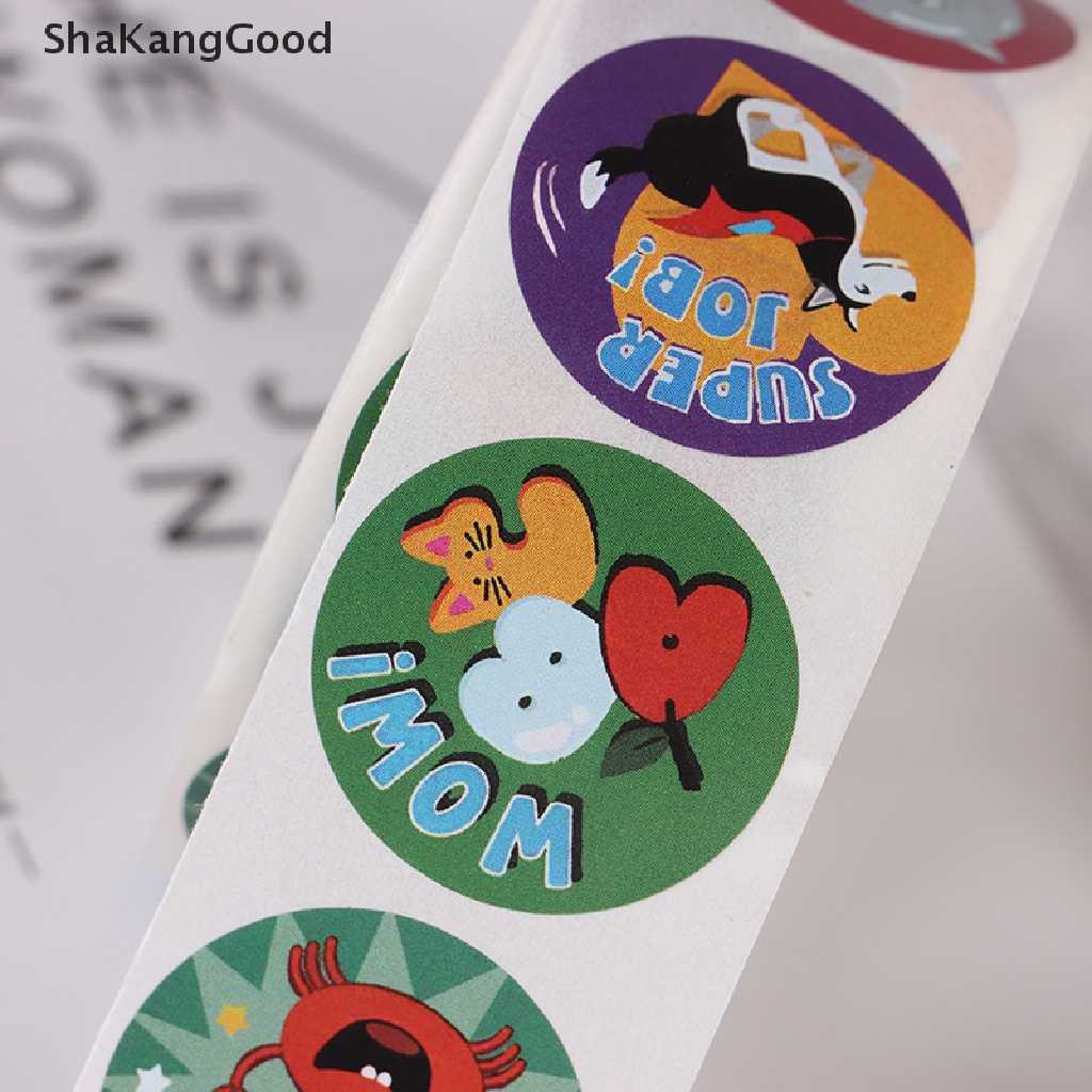 500 Pcs Stiker Roll Motivasi Untuk Anak