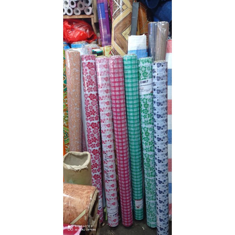 taplak meja plastik anti air meteran lbh tebal