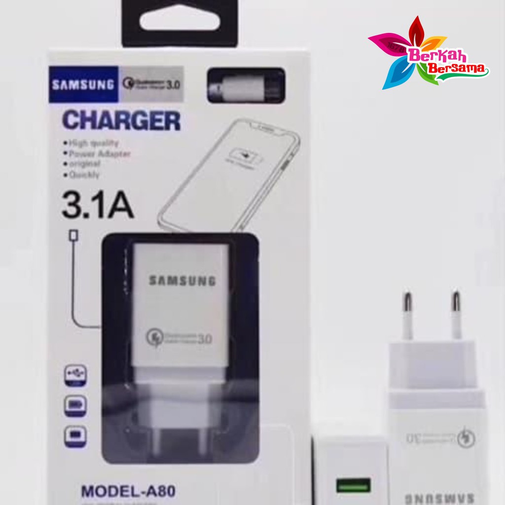 BM048 A80 Cashan Cashan SAMSUNG 3Amper QUALCOM micro fast Charging Anti meledak J2 prime j3 j5 j7 BB4766