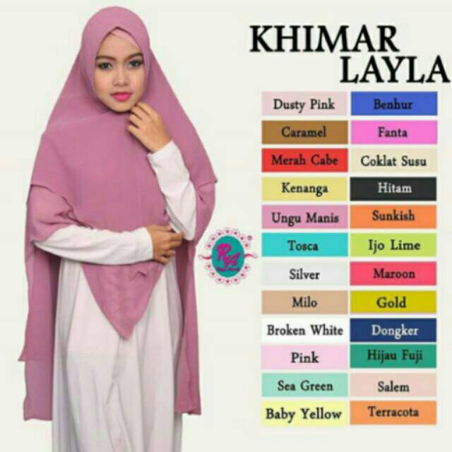 Khimar Layla original Rizky Ananda