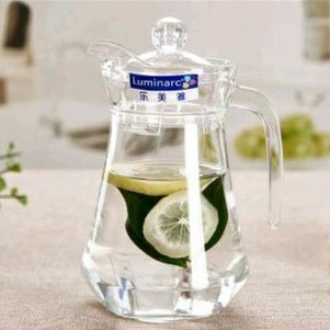 Luminarc Pitcher 1,3L/Pitcher Kaca/Glass Pitcher/Water Jug/Glass Jug