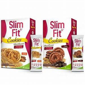 

slimfit cookies / slim & fit cookies 1 pack isi 10