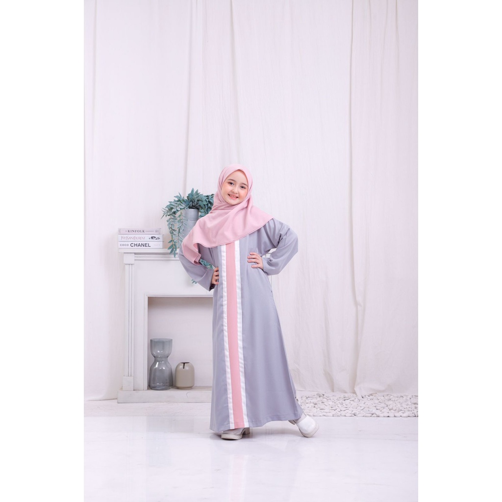 Rayyan Dress Abaya Anak Lebaran by Salena Hijab