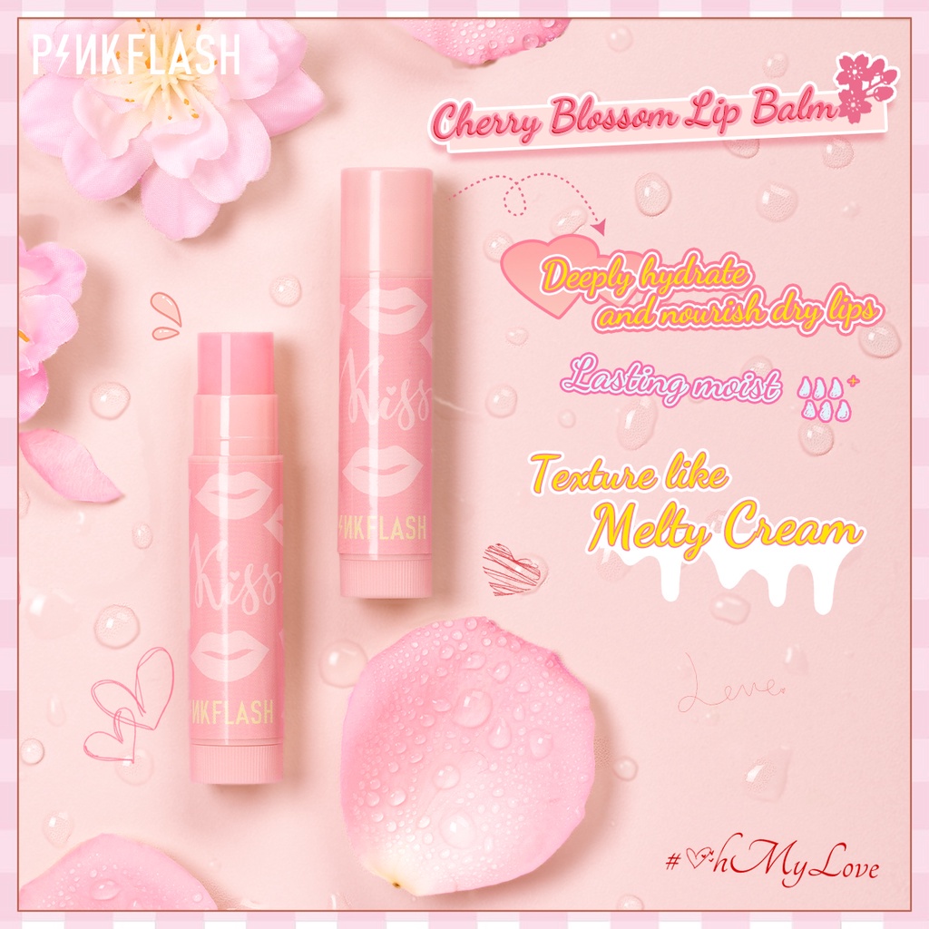 PINKFLASH FRESHY LIP BALM LASTING MOIST LASTING MOISTURIZING HYDRATION - PINKFLASH PELEMBAB BIBIR BPOM