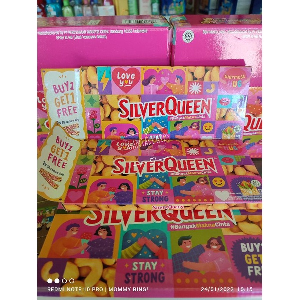 Silverqueen Coklat promo Valentine edition Ecer 1pc