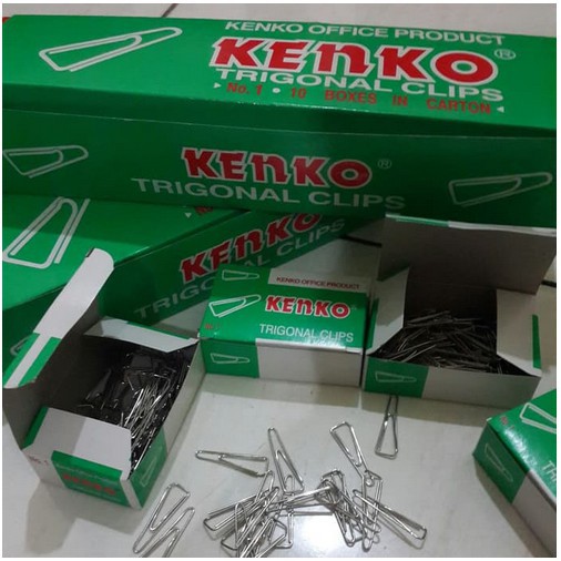 

Trigonal Clips Paper Clips Kenko No.1