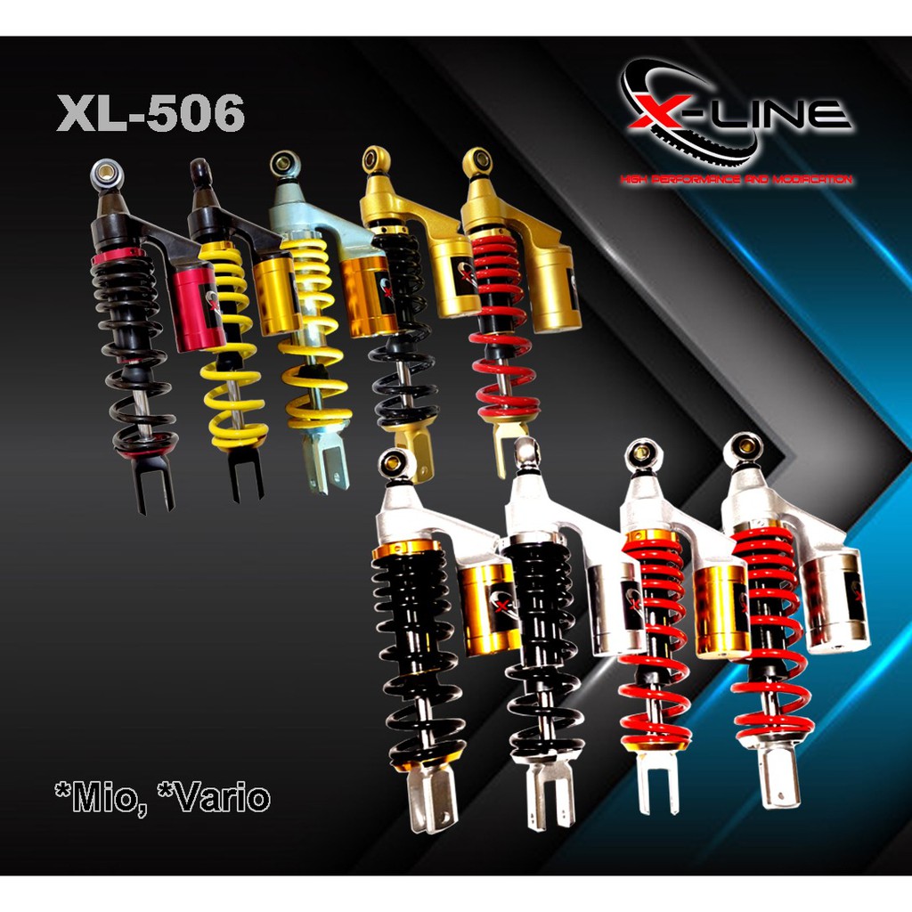 Shockbreaker Belakang  Mio - Vario tabung atas XLine 506