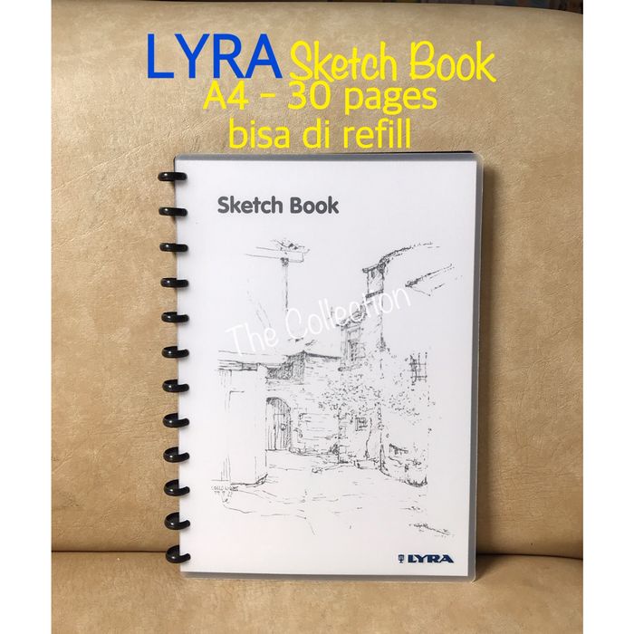 

Sketsagambar- Atk0667Lr A4 Sketch Book Lyra 9210260 Buku Sketsa Gambar Bisa Refill -Buku-Gambar-