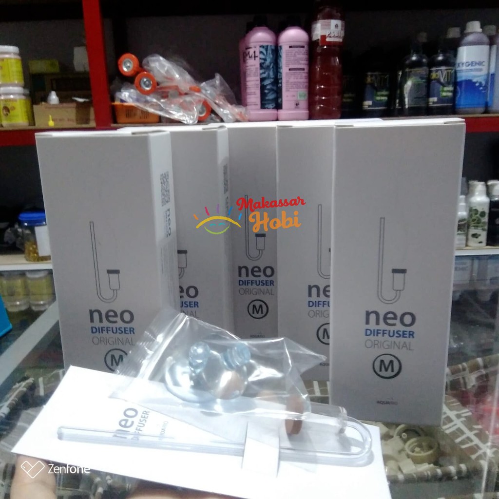 Diffuser CO2 NEO size M ukuran Sedang untuk Aquarium Aquascape