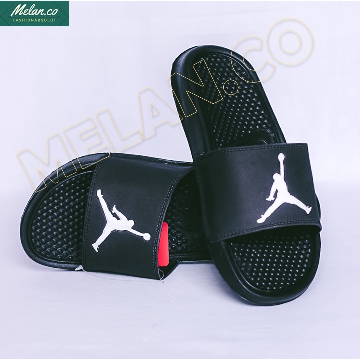 Sandal Casual Selop Unisex Cewek/Cowok Ukuran 36-46 Nike Jordan Basic