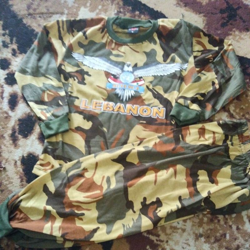 baju kaos anak lebanon