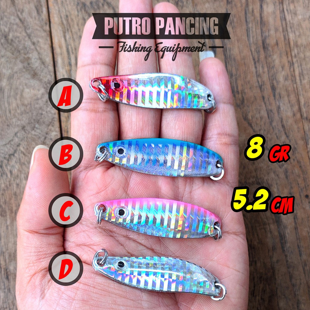 Lure Spoon Galvanis 8gr 52mm Anti Karat Killer