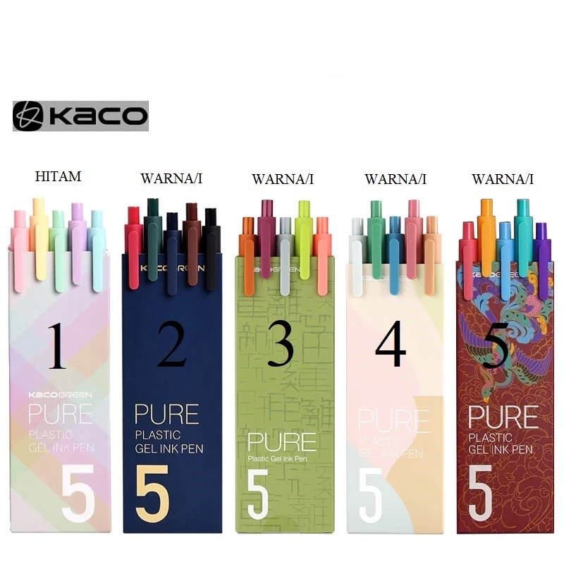 

YOUPIN KACO Sign Pens Durable 0.5mm Signing Pens 5pcs/Pack