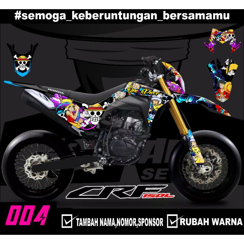 Sticker setiker stiker decal CRF 150 L one piece - Fullbody-Dekal stiker CRF 150 L Trail Supermoto