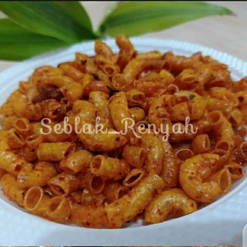 

Makaroni bantet Seblak Pedas daun jeruk 250gr