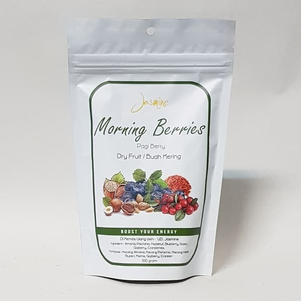 

Buah Kering - Jasmine Morning Berries Dry Fruit - Buah Kering 100 Gr