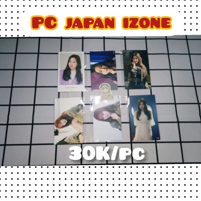 PC JAPAN IZONE,WONYOUNG DAN MINJU