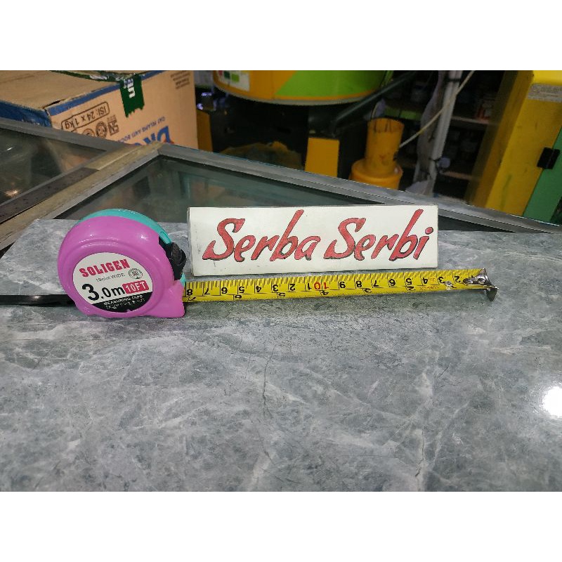 (METERAN 3METER) Alat ukur dimensi tukang