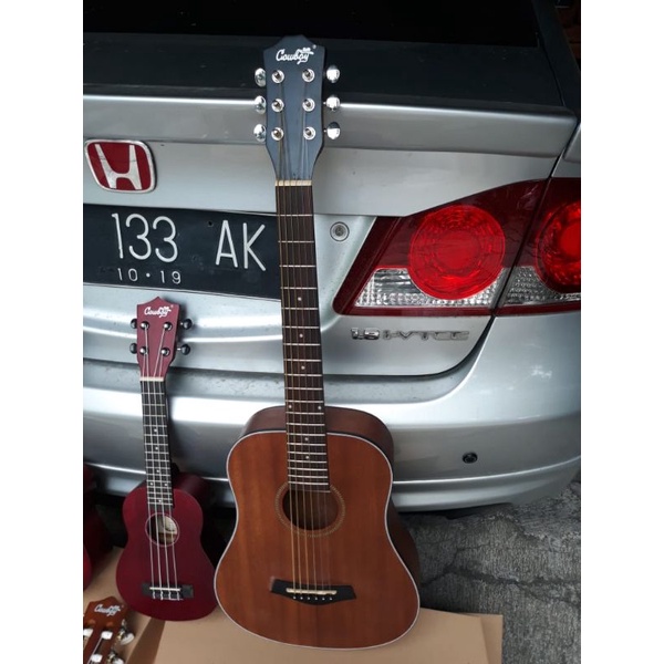 gitar cowboy original ukuran 3/4