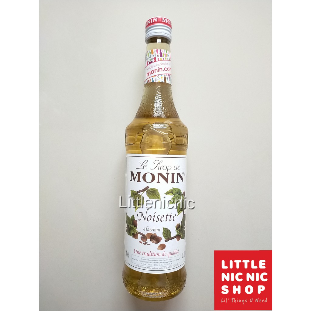 

Monin Hazelnut syrup 70 CL (700ml) sirup rasa minuman café