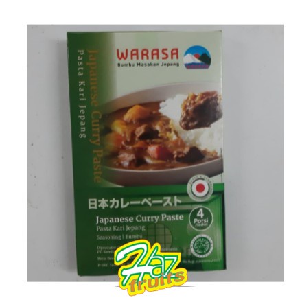 

WARASA JAPANESE CURRY PASTA/PASTA KARI JEPANG 80 GRAM