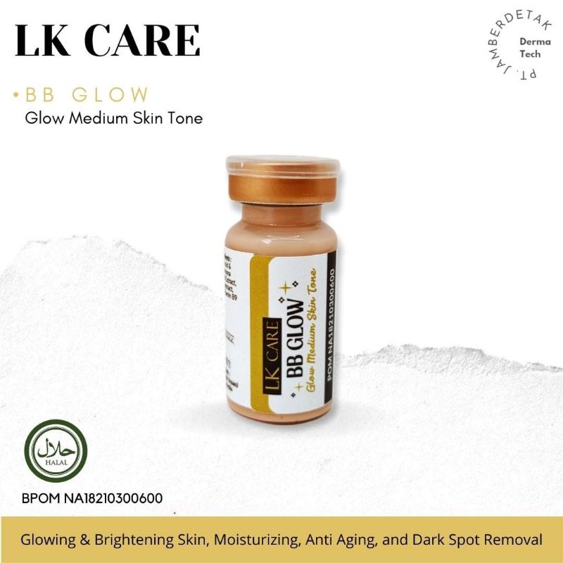 serum bb glow BPOM medium skin tone sulam bedak glowing merk LKCARE