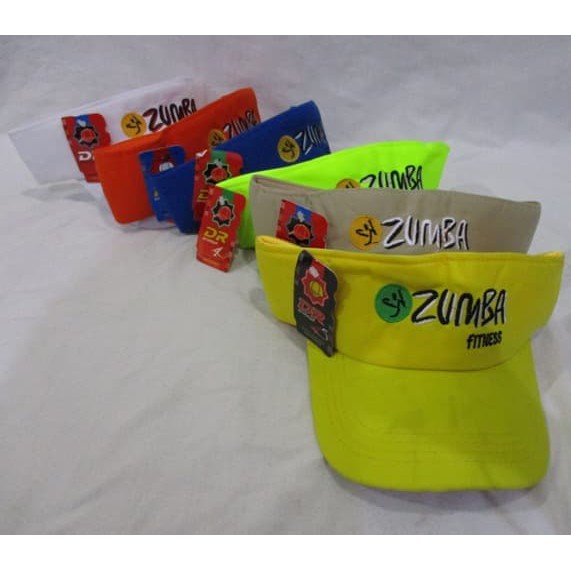 Topi Olahraga Gym Fitness Aerobic/Topi ZUMBA Warna/Topi Senam***