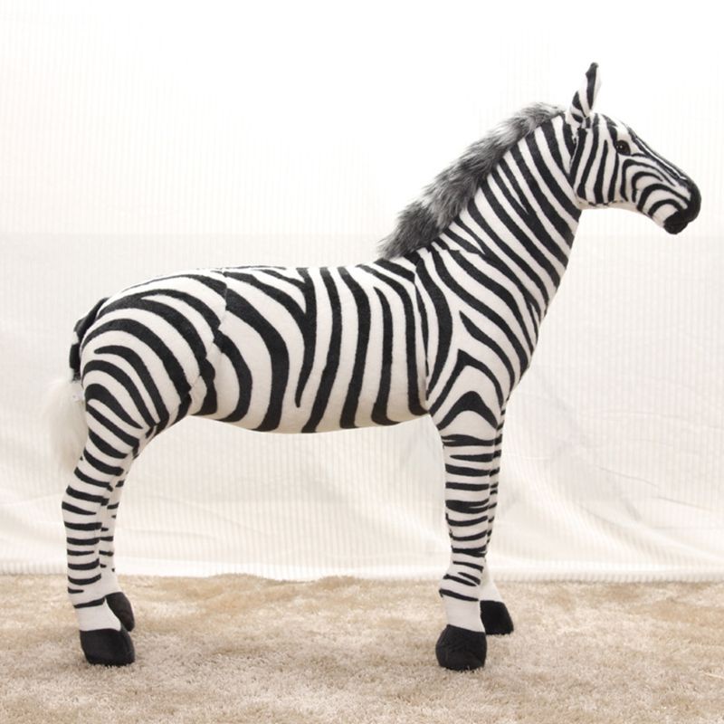 Mary 35 /45/55cm Boneka Zebra Maskot Pesta Hadiah Rumah Meja Anxiety Fidget Toy