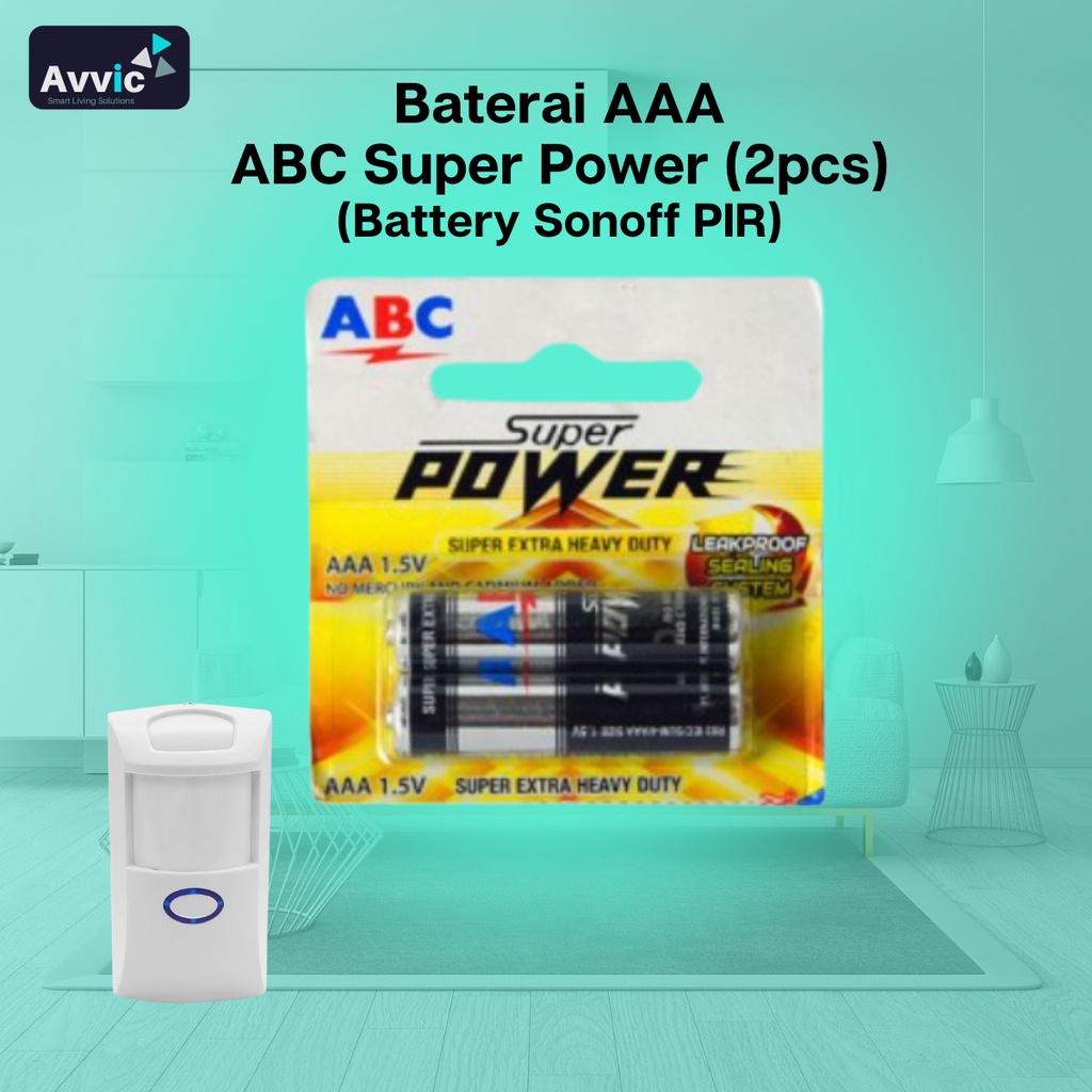 Baterai AAA-ABC Super Power (isi 2 pcs)