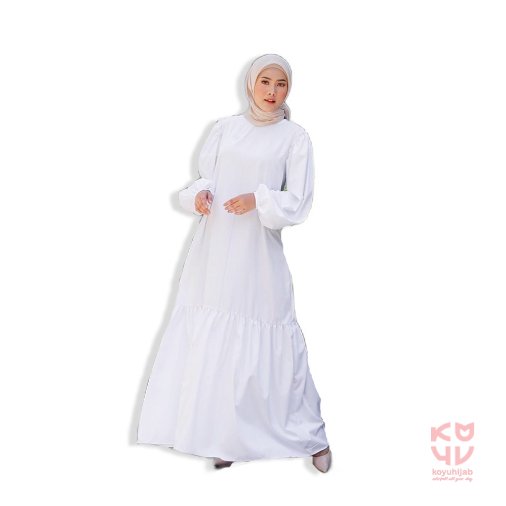 Koyu Hijab Firly Dress Toyobo Premium