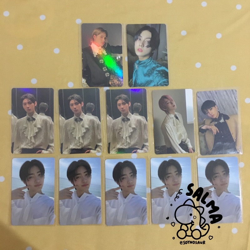 [READY] ENHYPEN PHOTOCARD DIMENSION DILEMA (JUNGWON PC SCYLLA, JAY SUNGHOON SUNOO NI-KI SCYLA HOLO) 